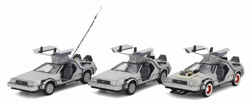 Amazon | 京商 WELLY 1/24 デロリアン DMC-12 バック・トゥ・ザ